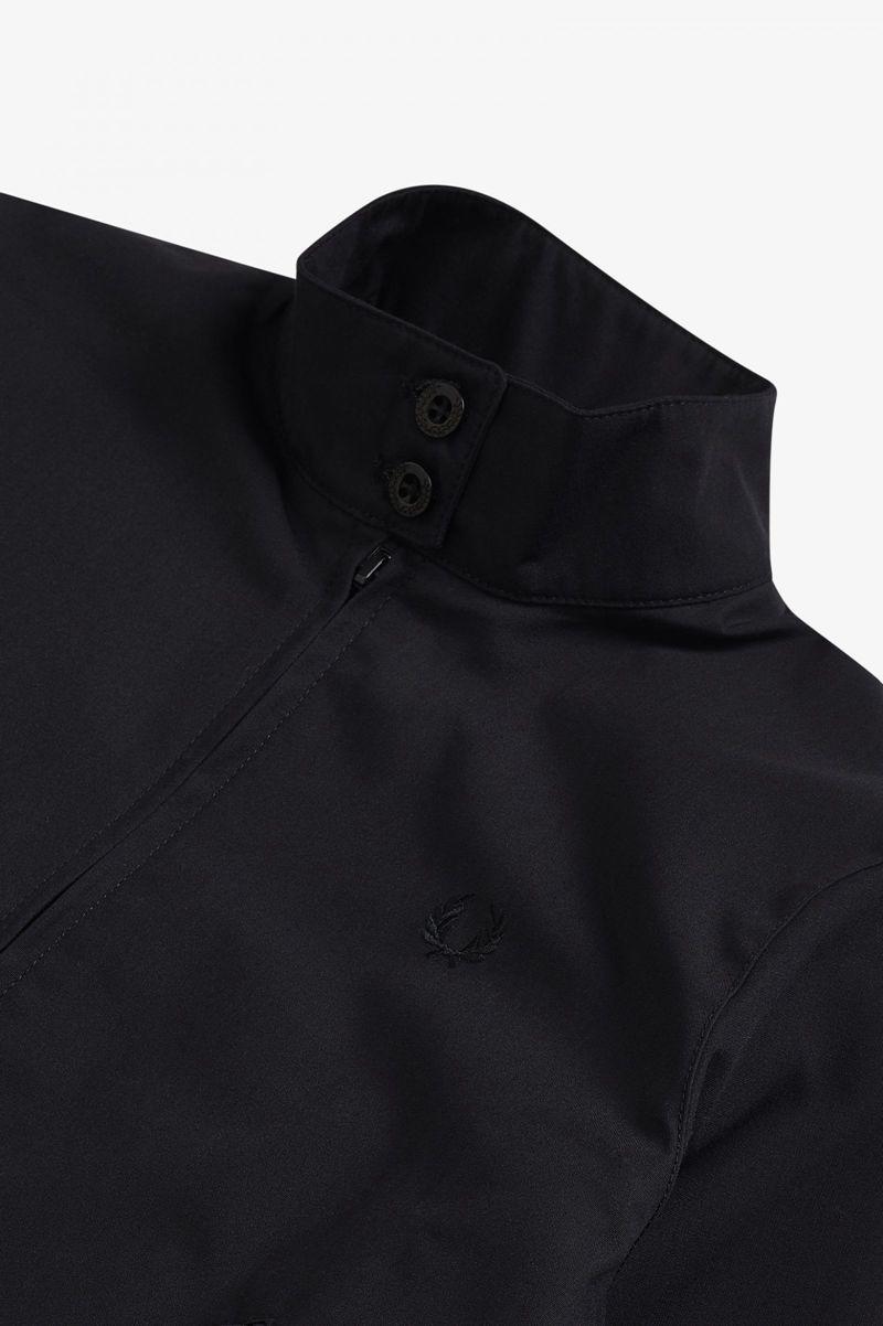 Black Fred Perry J7412 Women's Jackets | PH 1907YXFU